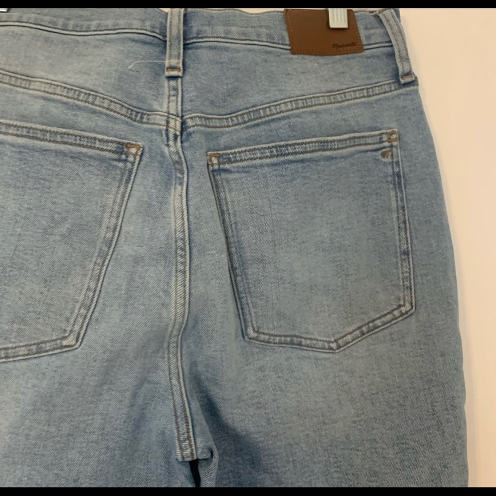 Madewell Perfect Vintage Jean Coney Wash Destroyed Edition Petite Distressed 30P
